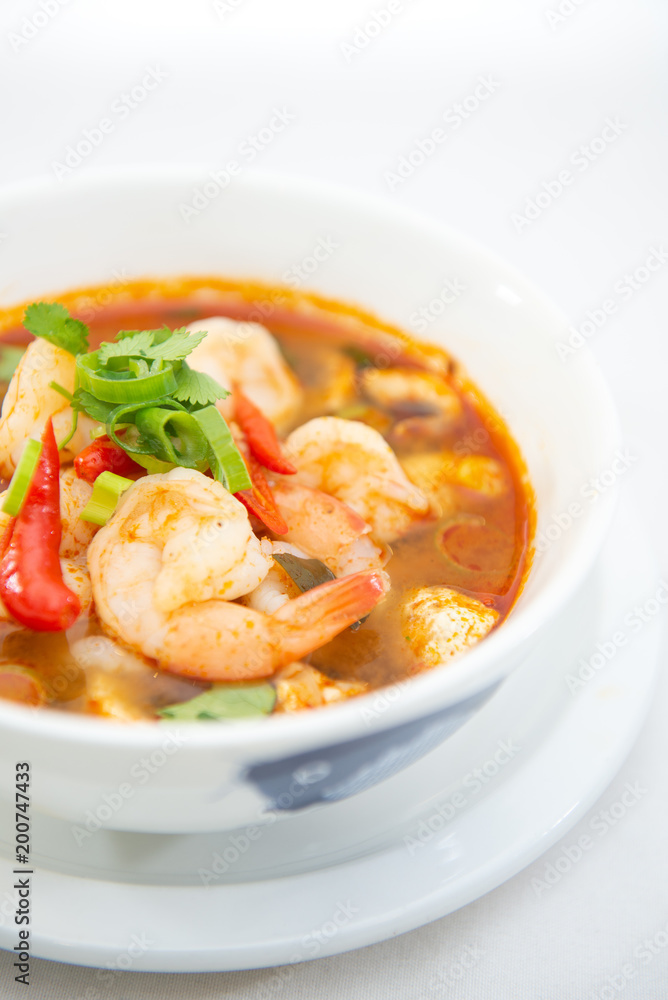 Tom Yum Prawn - Thai Spicy Soup