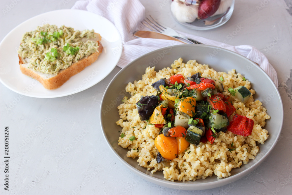 Groats of processed wheat Bulgur Groats of processed wheat Bulgur