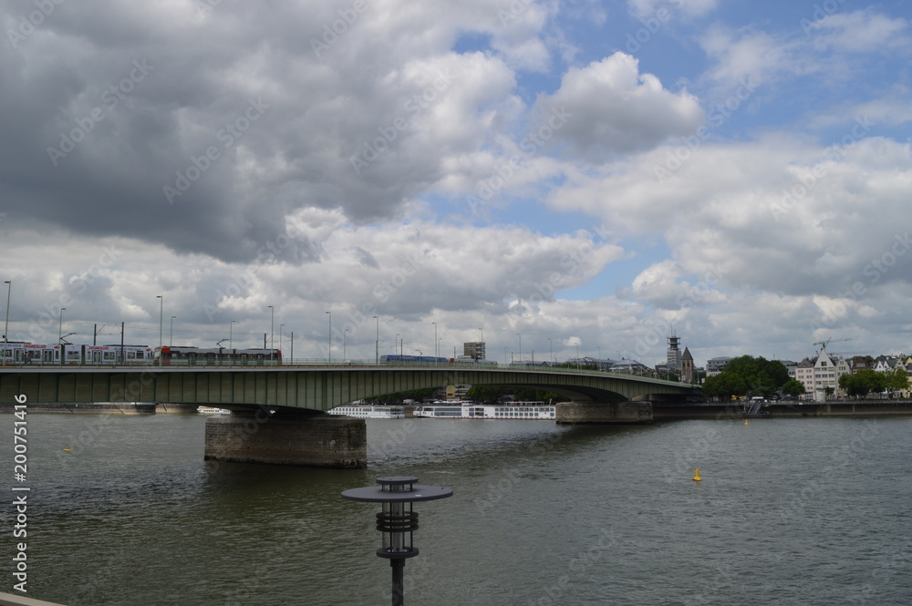 bridge across Rhine