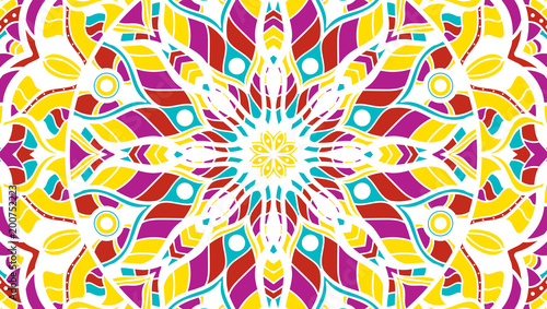 Abstract background of a mandala