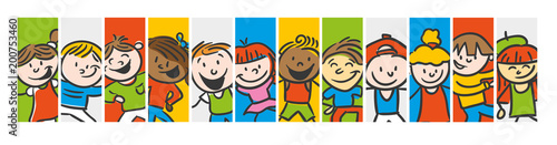 Kids Different colorful
