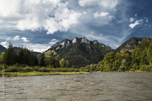 Trzy Korony (Three Crowns) in Pieniny Mountains, Poland