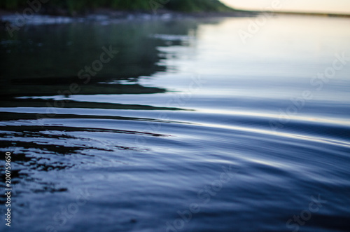 circles on the water