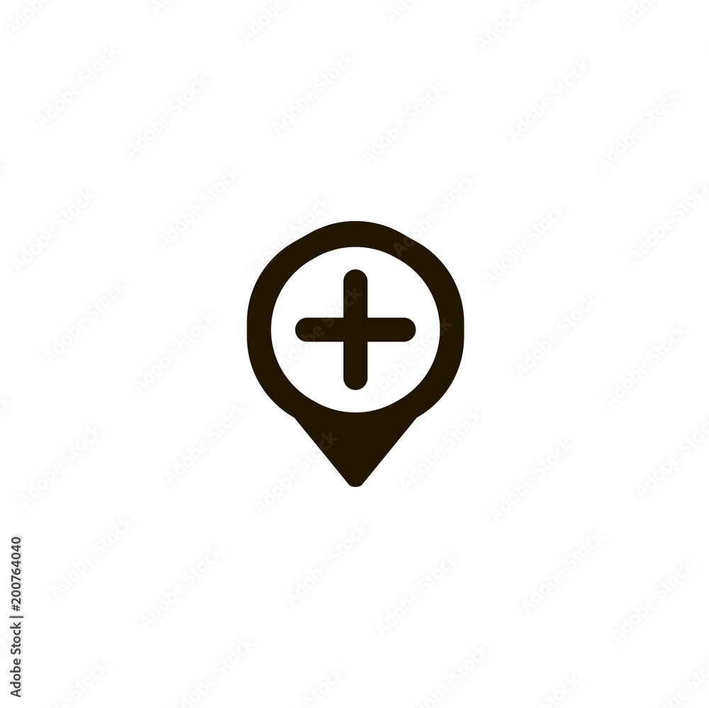 remove location icon. sign design remove location icon. sign design