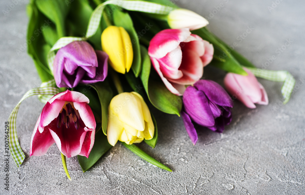 Spring tulips flowers Spring tulips flowers