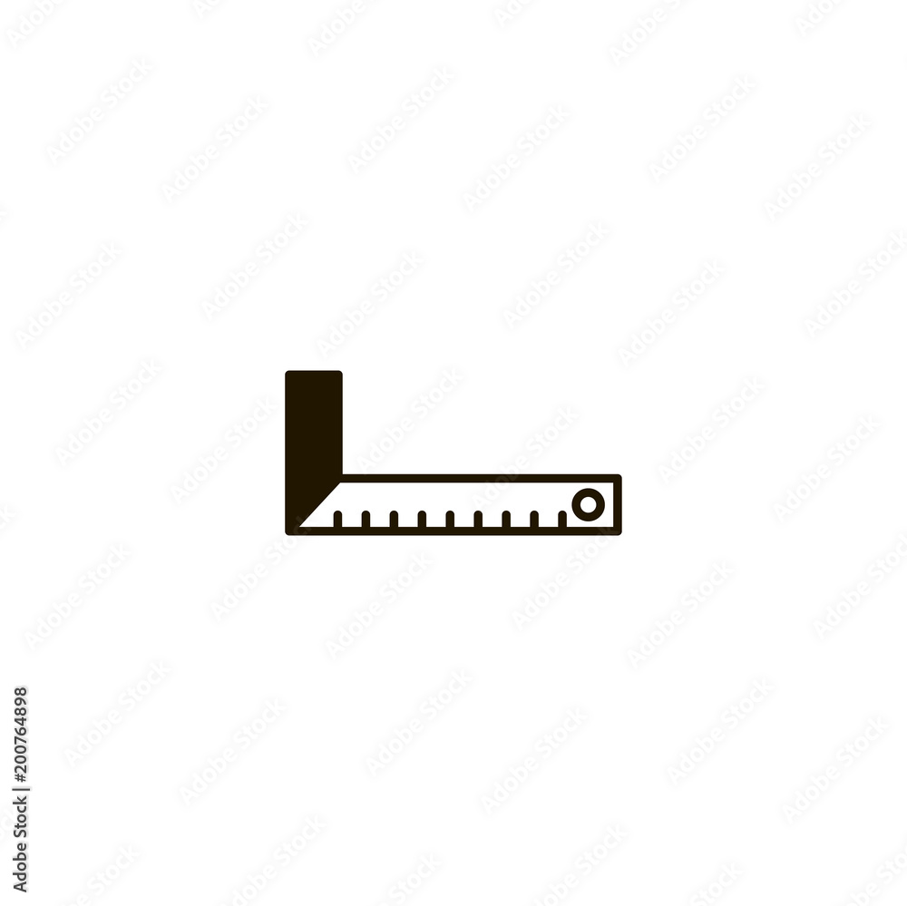 ruler icon. sign design ruler icon. sign design
