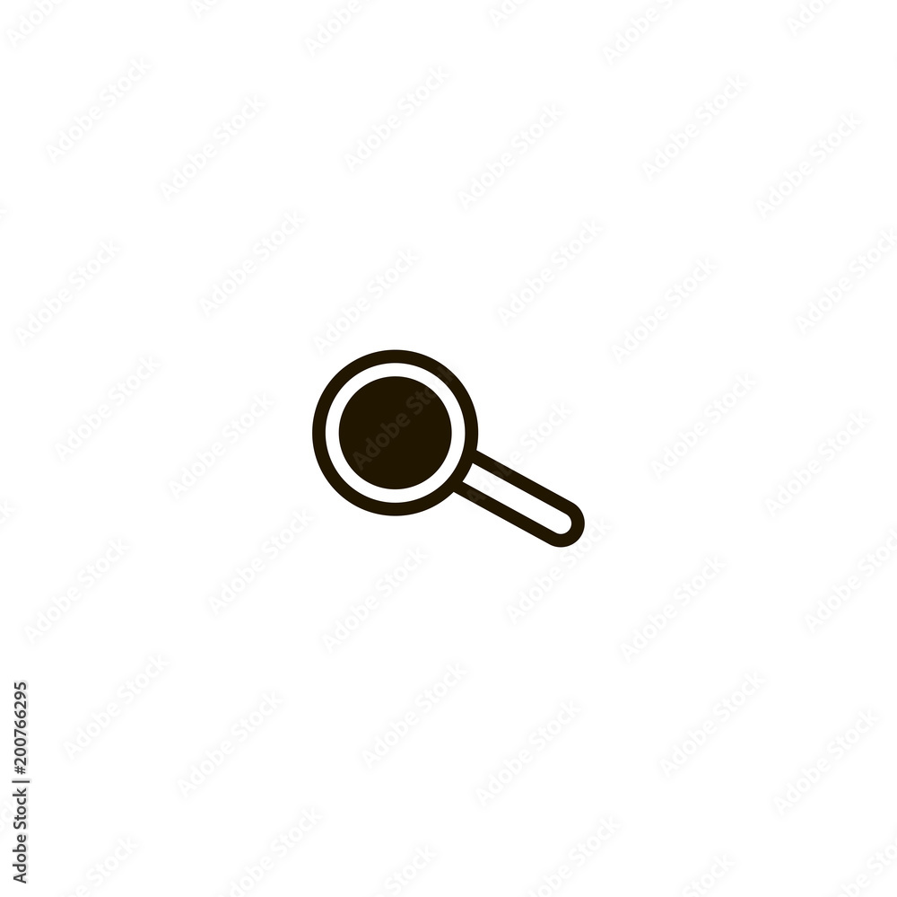 magnifying glass icon. sign design - obrazy, fototapety, plakaty 