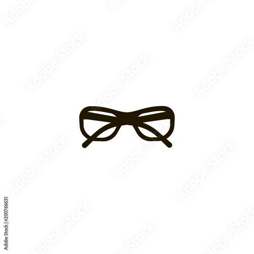 eyeglass icon. sign design