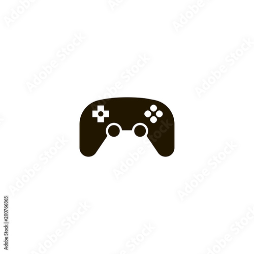 game controller icon. sign design