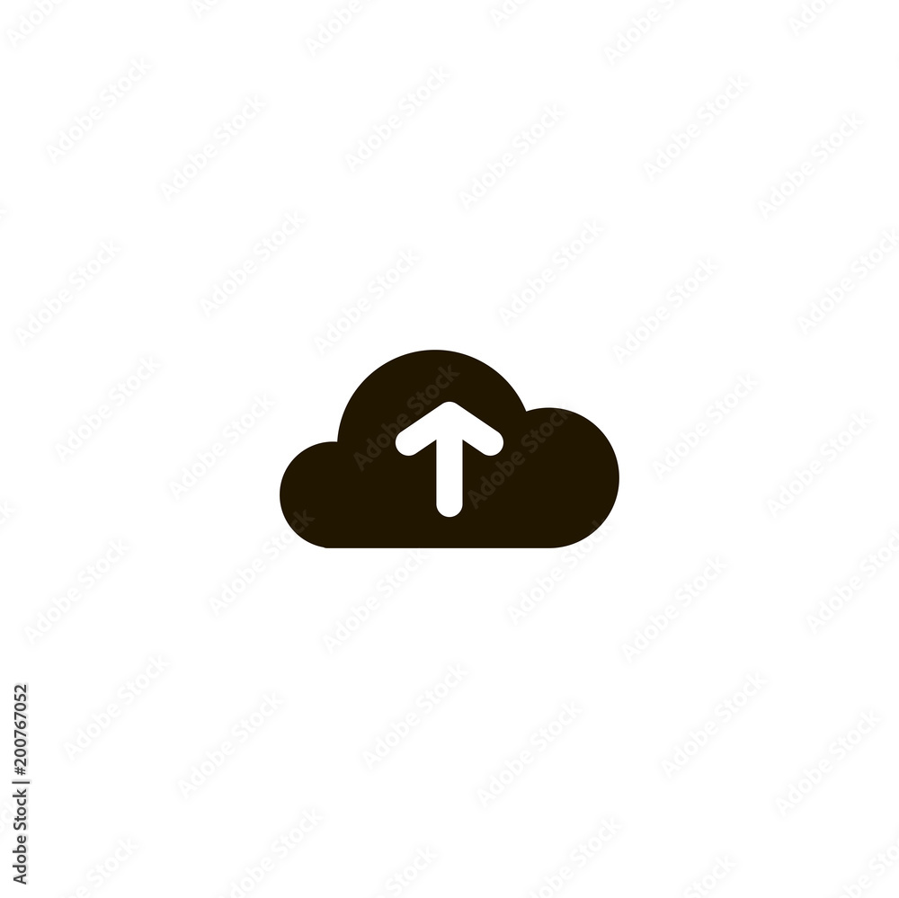 cloud upload icon. sign design cloud upload icon. sign design