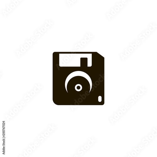 floppy disc icon. sign design