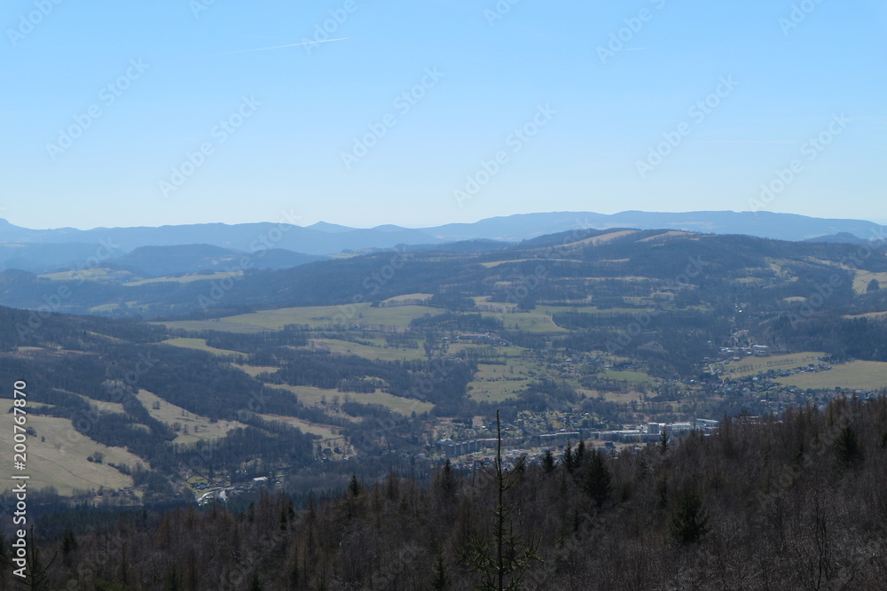 Schneeberg im Elbsandsteingebirge