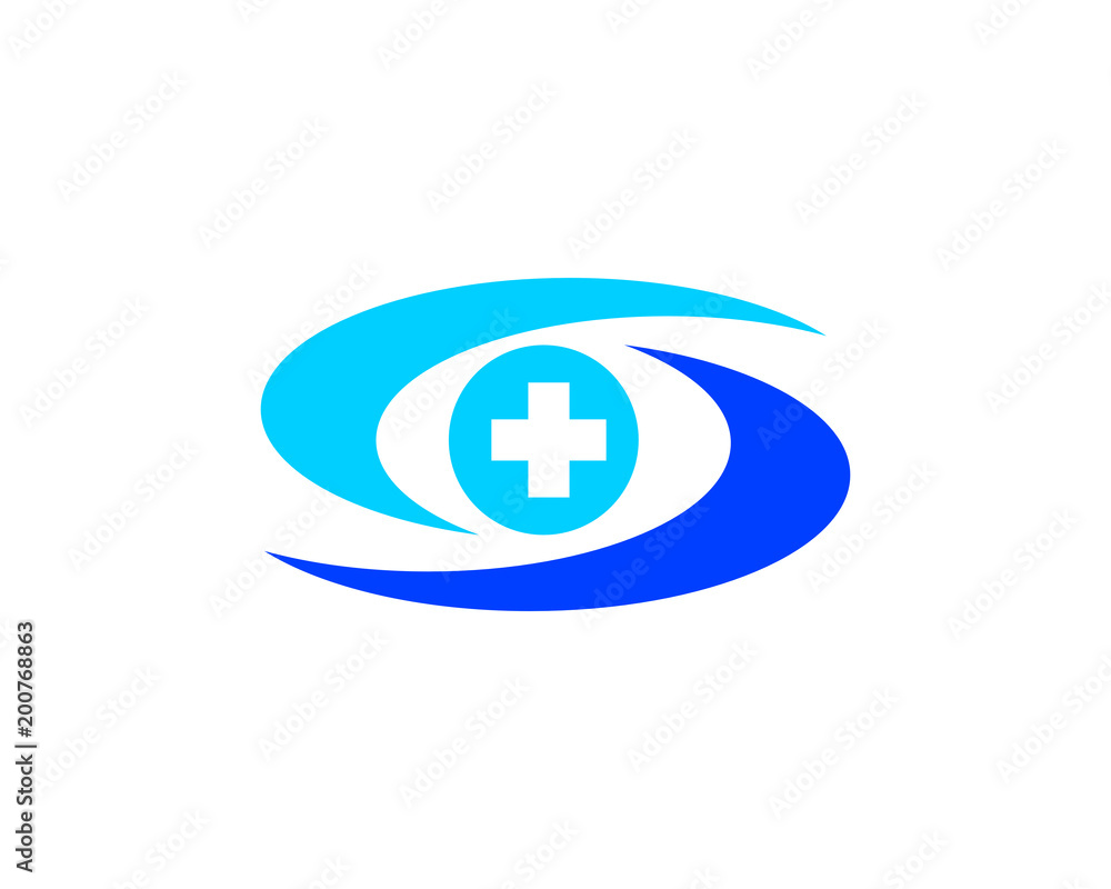 Obraz premium eye care logo