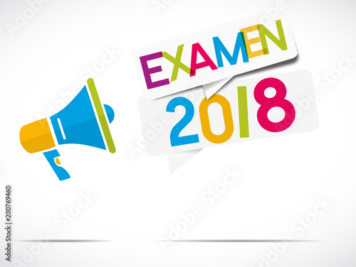 mégaphone : examen 2018