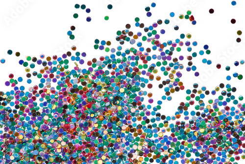 Background with multicolored dots