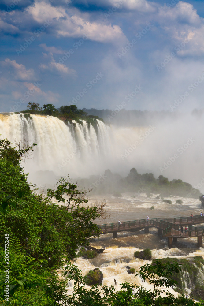 Iguazu falls Iguazu falls