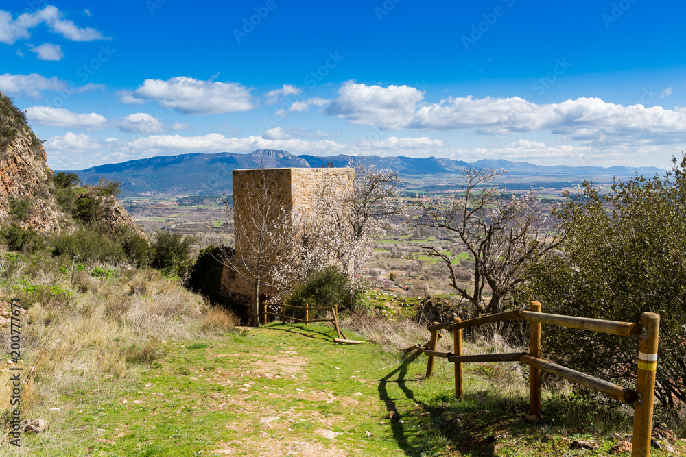 A castle in Poza de la Sal, Spain