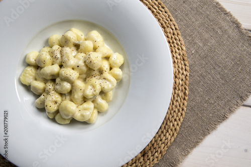 gnocchi with gorgonzola