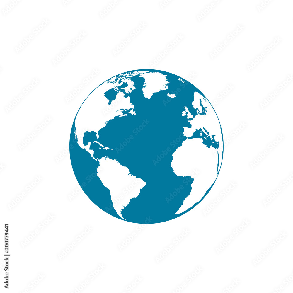 Vector planet Earth icon. Flat planet Earth icon. Flat design vector illustration for web banner, web and mobile, infographics. Vector Earth icon graphic. Vector icon isolated on gradient background Vector planet Earth icon. Flat planet Earth icon. Flat design vector illustration for web banner, web and mobile, infographics. Vector Earth icon graphic. Vector icon isolated on gradient background