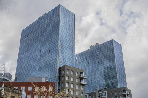 isozaki towers in bilbao