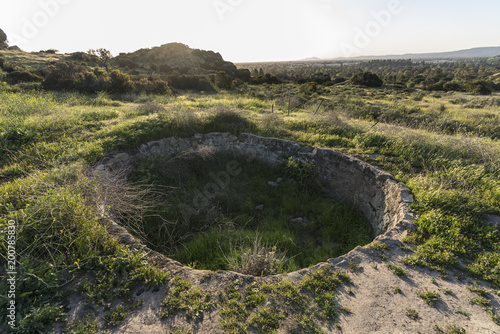 Historic ranch cistern at S...