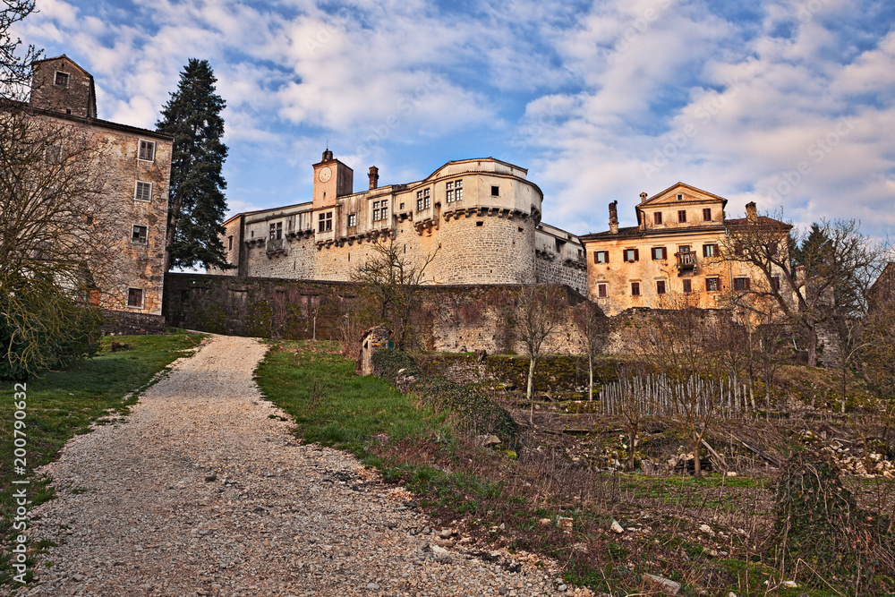 Pazin, Istria, Croatia: the ancient castle in the old town