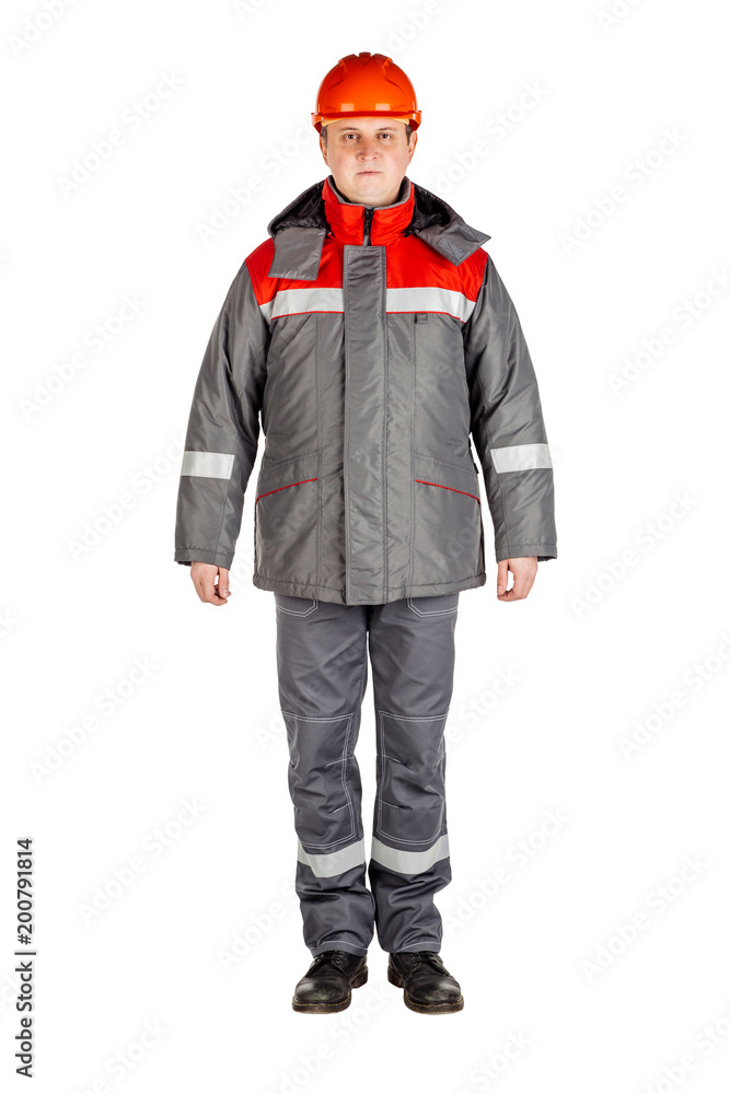 Male builder over white wall background. repair, construction, building, people and maintenance concept. Male builder over white wall background. repair, construction, building, people and maintenance concept.