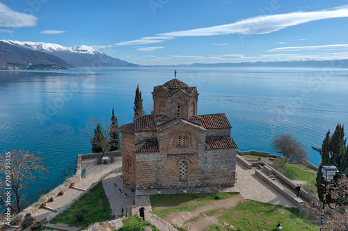 Wallpaper Mural Church of St. John the Theologian -at Kaneo, Ohrid, Macedonia Torontodigital.ca