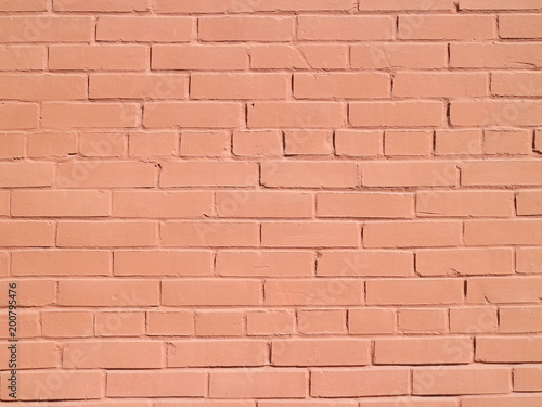 red brick wall close-up