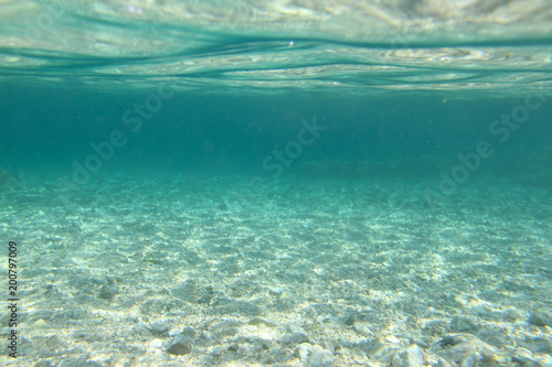Underwater sea view background