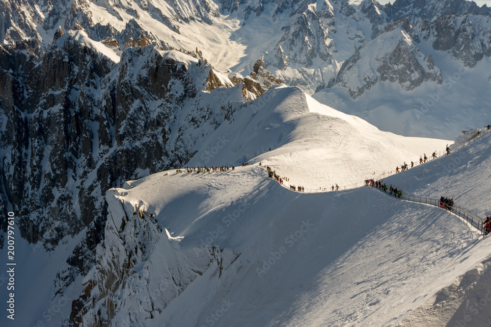 Aiguille du Midi - Mont Blanc Stock Photo | Adobe Stock