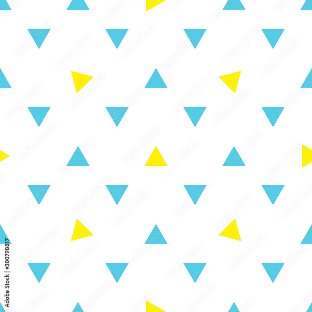 Triangle seamless pattern with bright details Triangle seamless pattern with bright details