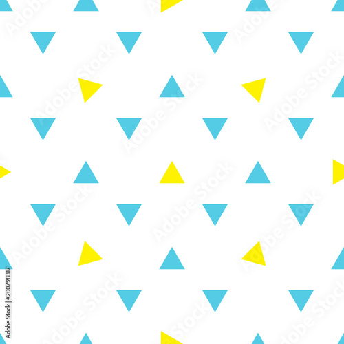 Triangle seamless pattern with bright details