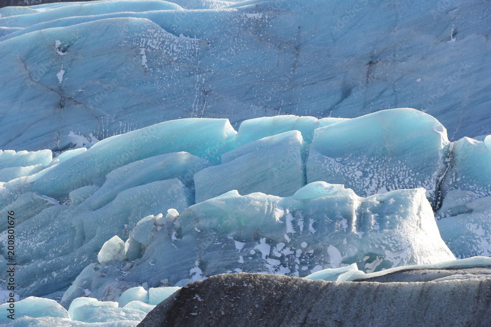 Svinalfellsjökul Skaftafell Nationalpark Gletscher