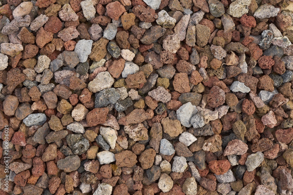 Brown crushed pumice Brown crushed pumice
