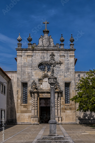 The Cathedral of Aveiro or Church of St. Dominic (Igreja de Sao Domingos, founded in 1423) - Roman Catholic cathedral in Aveiro, Portugal. © dbrnjhrj