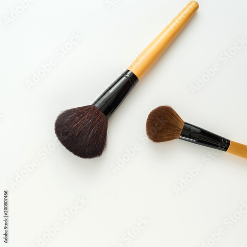 Cosmetic brush for branding mockup concept.