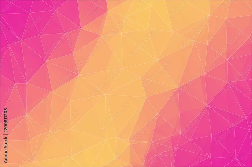 Obraz premium Abstract 2D triangle background