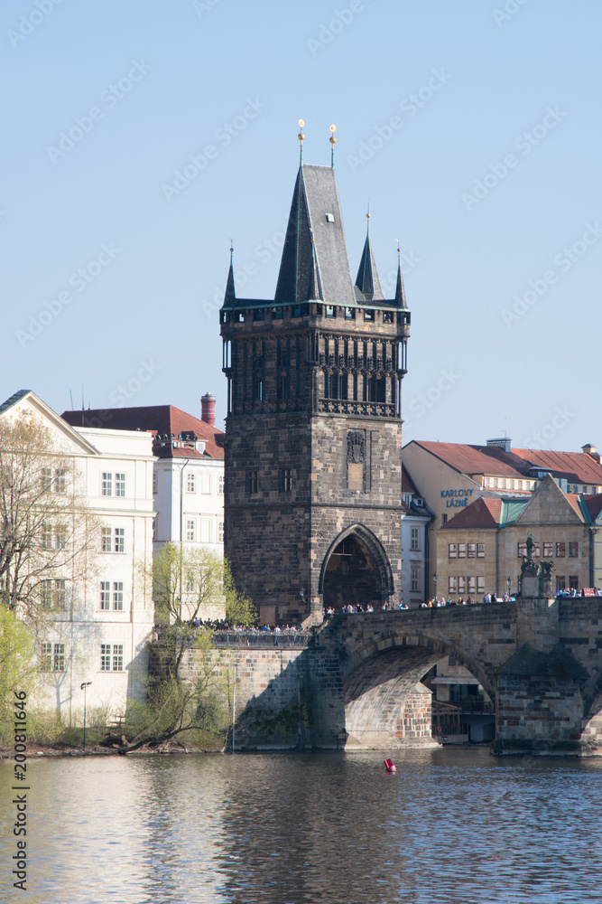 Fototapeta premium Prague bridge