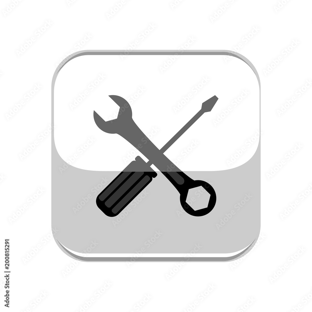Screwdriver icon. Vector Illustration Screwdriver icon. Vector Illustration
