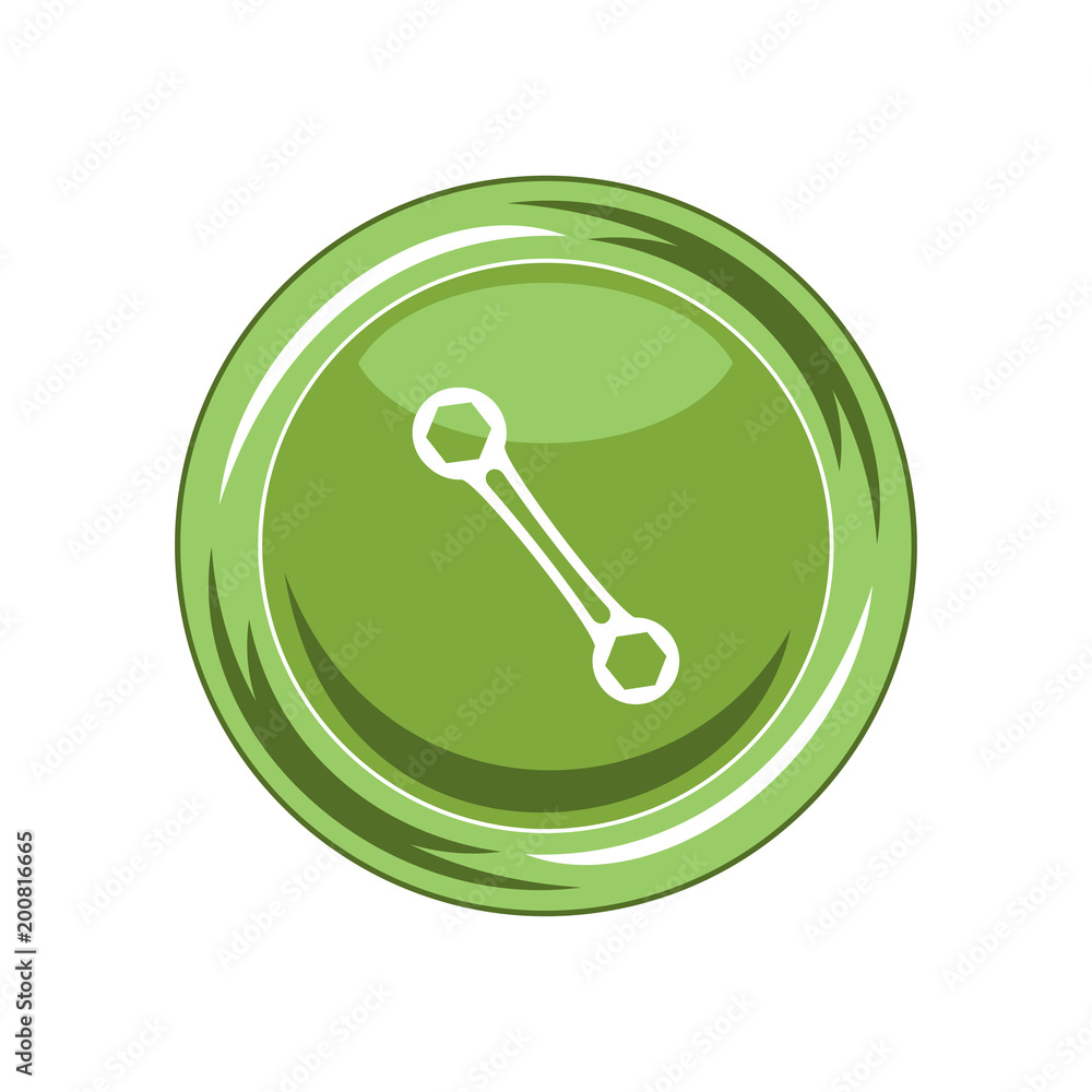 Wrench icon. Vector Illustration Wrench icon. Vector Illustration