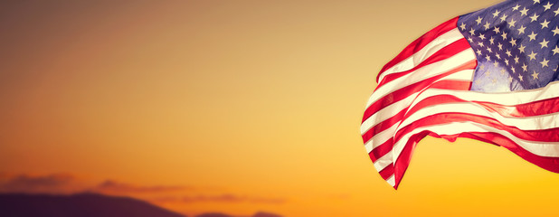 American flag for Memorial Day, 4th of July, Labour Day