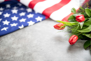 American flag for Memorial Day, 4th of July, Labour Day