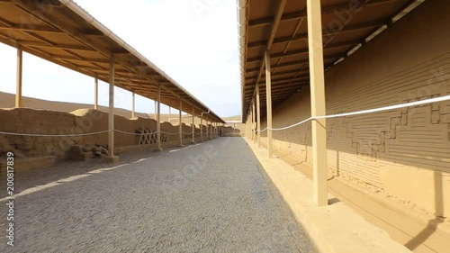 Lost city of Chan Chan, Trujillo, Peru