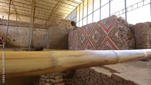 Huaca of the moon, Trujillo, Peru photo