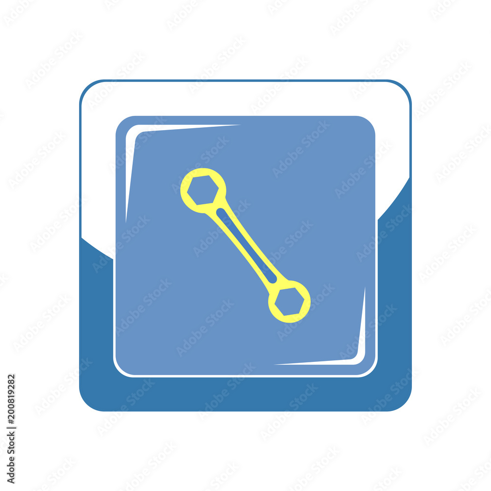 Wrench icon. Vector Illustration Wrench icon. Vector Illustration