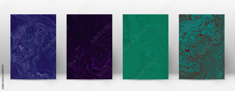 Abstract cover. Modern design template. Alive suminagashi marble. Minimalistic hipster flyer design. Excellent trendy abstract cover. Vector illustration. Abstract cover. Modern design template. Alive suminagashi marble. Minimalistic hipster flyer design. Excellent trendy abstract cover. Vector illustration.