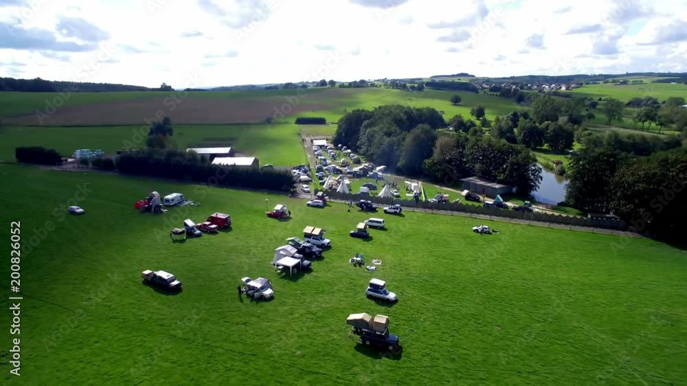 Aerial, Roof Top Tent Festival, Germany - Graded Version Aerial, Roof Top Tent Festival, Germany - Graded Version
