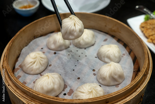 Taiwanese style Sharong Bao dim sum