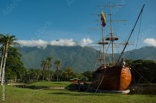 Leander Ship at Francisco de Miranda Park.